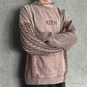 Kith Толстовка Мужские Женские Свитера Для Мужчин Теплая С Капюшоном Kith S Дизайн Snapbacks Толстая Куртка S2fv 388