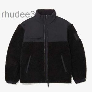 Jaqueta de lã puffer rosto sherpa feminino falso shearling outerwear casacos feminino camurça pele do casaco masculino 42 dzrt