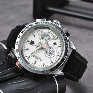 Tog Tag Carrera Designer Luxury Men's High Quality Watch Quartz Chronograph Watches flera stålband Män Watches Wristw Multifunktion All Dial Work Sapphire AB09