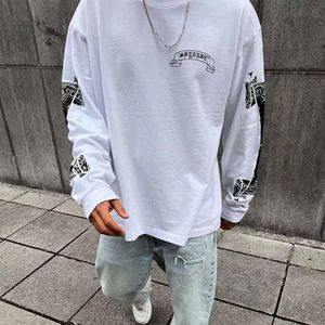 Mens Designer T Shirts Fashion Tshirt Men Designer Shirt for Man Luxury Top Hip hop Style Long Sleeve Cotton Breathable Letter Tee