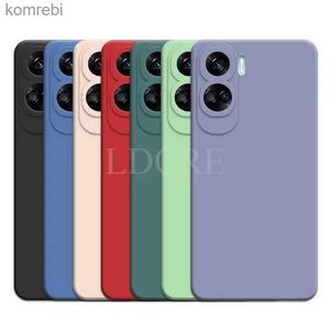 Cell Phone Cases For Honor 90 Lite Case Liquid Silicone Coque Cover For Honor 90 Lite Cover TPU Rubber Protective Phone Case Honor 90 Lite CoverL240110