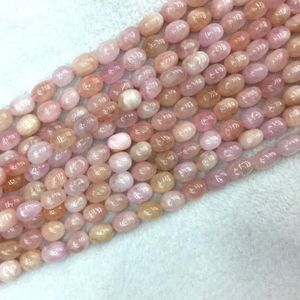 Gevşek değerli taşlar doğal orijinal pembe beril morganite nugget ücretsiz form fileto düzensiz çakıl direk diy kolyeler Beads 15 