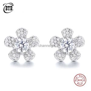 Stud Nieuwe stijl 925 sterling zilver pruimenbloesem vrouwen diamanten oorbellen luxe Gemaakt Moissanite partij bruiloft sieraden cadeau groothandel YQ240110