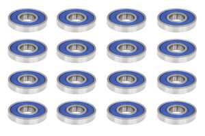 100 peças rolamento de lâminas de rolo abec9 6082rs 608rs 608 2rs rolamento de roda de skate 8227mm rolamento de esferas de skate3450239