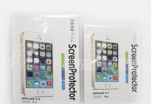 Klare Displayschutzfolie für iPhone 8 x 7 plus iPhone 6S plus 5S Samsung Galaxy Note 5 Note 4 S8S7S6S52125088