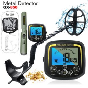 Metal detector sotterraneo professionale GX850 Tracker regolabile impermeabile Gold Detector De Metais Individuazione della caccia al tesoro 240109