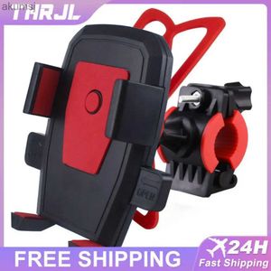 Cell Phone Mounts Holders Motorcycle Bracket Autolock Multicolor Mountain Bike Live Support Cycling Supplies Bicycle Mobile Phone Bracket Abs YQ240110