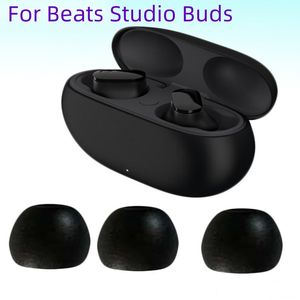 Para Studio Buds Earplug Fones de ouvido Bluetooth 5.0 Fones de ouvido sem fio de alta qualidade Som estéreo Fone de ouvido portátil esportivo Fones de ouvido Tampões de algodão com memória