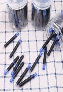 30 pz Jinhao Universale Nero Blu Penna Stilografica Inchiostro Sac Cartucce 26mm Ricariche di Cancelleria Per Ufficio Scolastico4689396