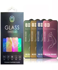 iPhoneの8Dミラービューティー温度ガラス12ミニiPhone 11 Pro XS Max XR Screen Protector for iPhone 8 7 6 Plus with Retail Pack8462734
