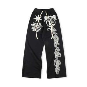 Märke män byxor streetwear vertabrae sweatpants designer byxor y2k byxor mens hip hop byxor vertabrae gotiska breda byxor svettbyxor 9763 2463