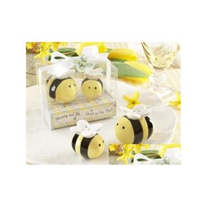 Other Festive Party Supplies Addmommy And Me Sweet As Can Bee Ceramic Honeybee Salt Pepper Shakers Baby Shower Favors Gifts 200Pcs Dhlqn