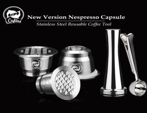 ICafilas For Nespresso Refillable Capsule Reusable Coffee Filter Dripper Steel Cafeteira Capsulas De Cafe Recargables C10301482510