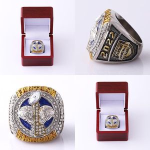 Bandringen 2022Ffl Fantasy Football Championship Ring met geschenkdoos Heren in Europa en Amerika Drop Delivery Otpvh