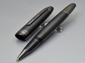Ünlü silindir top kalemi mat siyah hediye kalemi beyaz classique ofis yazma kalemleri seri numarası2097160