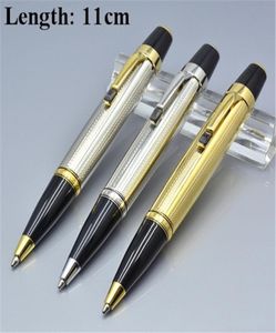 vendi mini penna a sfera nera argento cancelleria per ufficio moda penne ricaricabili per scrittura carina per affari Gift9349948