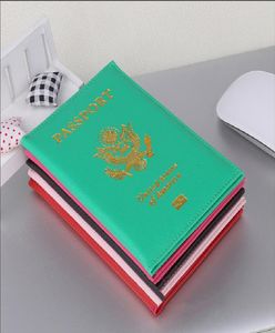 Cleat USA Passports Cover Cover Card Files Women Pink Travel Passport Covers American American for Passport Girls Case Pouch Paspo8747840