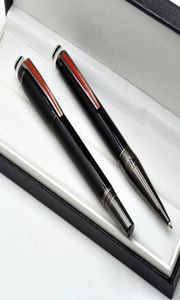 Top High quality Pen Urban Speed series Gray and Black Metal Ballpoint pens PVDplated Brushed surfaces office school supplies Wit9146501