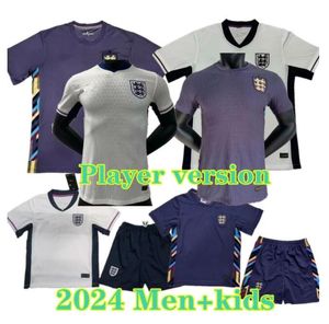 24 25 INGLATERRA MEAD camisas de futebol BELLINGHAM KANE STERLING RASHFORD SANCHO GREALISH MOUNT FODEN SKA 2024 25 Homens crianças kit fãs versão do jogador