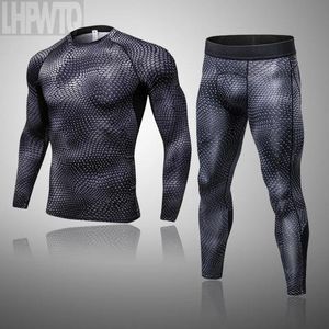 Underpants's running set palestra jogging sport thermo biancheria intima a compressione fiess mma rashgard maschio monole tonate