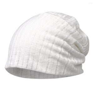Basker hatt turban huvudduk kemoterapi cap huvudkläder hijab islamisk huvudbonad för patienter vita