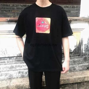 Herren-T-Shirts T-Shirt DESIGN LIGHTER T-Shirts 2020 Männer Frauen Cavempt Tee Neon psychedelischer abstrakter Druck C.E Topsephemeralew