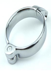 Металлическое кольцо для пениса, кольцо для пениса из нержавеющей стали, замок для мужского устройства целомудрия, связывание, секс-игрушки4976382