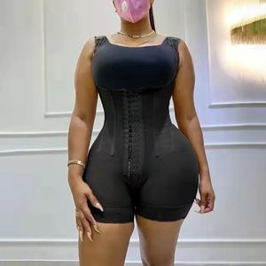 9 Steel Bone Bbl Operatoria After Post Surgery Shapewear High Compression Garment Body Shaper for Women Girdle Postpartum 240109