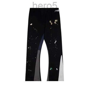 Designer Mens Galleries Pants Jeans Ejressed Ripped Man Depts