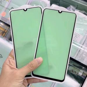 Green Light Protect Tempered Glass Screen Protector Full Glue Cover Coverage Curved Film Guard Shield For Samsung Galaxy Note 21 F5959996