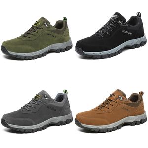 2024 hiking shoes men woman black green brown gray dark yellow mens trainers outdoor hiking sport sneakers