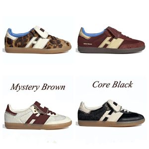 Ny Leopard Color Print Opal Dark Brown Sports Casual Shoes Feature Board Shoes