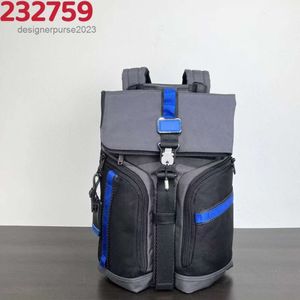 Projektant Nylon Tumiis Business Men's Plecak Backbag Backbag Backs