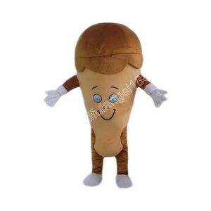 Halloweenowe lody Mascot Costume Wysoka jakość dostosowań kreskówka Pluszowa ząb Anime Teme Postacie dla dorosłych rozmiar Bożego Narodzenia Karnawałowa sukienka