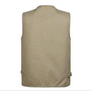 Men's Vests Tops Vest High Quality 3XL-5XL Tank Camera Travelers Comfortable Working Fashion Activewear Leisure 2024 Classic