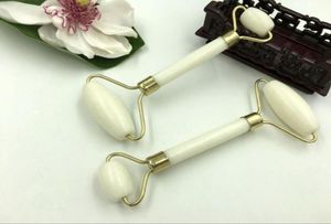 Double Head Facial Massage Roller natural Jade Face Slimming tool Body Head Neck Nature a Device eye massager9286188