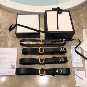 2021 Fashion Classic Men Designers Belts Womens Mens Casual Letter Smooth Buckle Belt Width 2 0-3 8cm With box231N