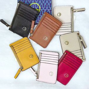 Kvinnor zippy plånbok lyx korthållare designer plånböcker korthållare pengar id kort mynt handväska läder mode nyckel påse män korthållare förföljer nyckelring dhgate handväska