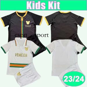 espnsport 23 24 Venezia Kids Kit Maglie da calcio TESSMANN JOHNSEN POHJANPALO ZAMPANO REDAN Home Away Maglie da calcio Uniformi a maniche corte