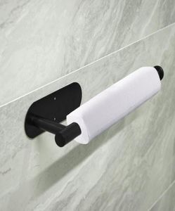 Home Storage Tissue Shelf Organizer Paper Tissue Holder Self Adhesive Napkin Towel Rack Shelf For Kitchen Bathroom Storage1314942