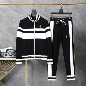 Autumn and winter men's high-end leisure sports set, fashionable and western-style men's and women's hooded sweatshirt, high waisted straight leg pants, two-piece set,