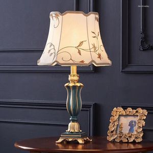 Bordslampor lampas modern enkel studie kreativt skrivbord europeiskt vardagsrum sovrum sovrum dekorativ