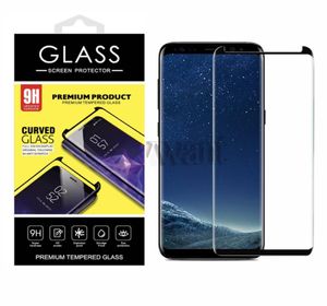 Case Friendly Tempered Glass For Samsung Galaxy Note 20 S20 Ultra Note10 S10 Plus 3D Curved Case Version Phone Screen Protector wi4105779