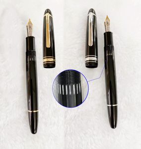 Yamalang 149 Black harts Fountain Pen Visual Hollowed Design Write Ink Fountain Pens med Series Number Stetery School Offi9092055