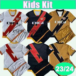 espnsport 23 24 Rayo Vallecano Kinder-Fußballtrikot ISI FALCAO BEBE CHAVARRIA ARIDANE JOSE POZO OSCAR TREJO Home Away 3rd Fußballtrikot