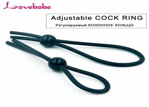 Bütün ayarlanabilir silikon horoz yüzüğü erkekler için ereksiyon ereksiyon yetişkin seksi penis halkaları esneklik kilit halkaları oyuncaklar seks penis yüzüğü 5087018