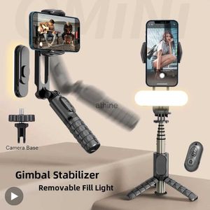 Selfie monopods selfie sopa gimbal stabilizatör tripod android telefon aksiyon kamera bluetooth mobil tutucu akıllı telefon cep telefonu yq240110