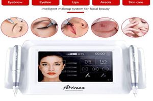 Portable Professional Permanent Makeup Tattoo Machine Digital Artmex V8 Derma Pen Touch Screen Eyebrow Lipline MTS PMU Skin Care B3627825