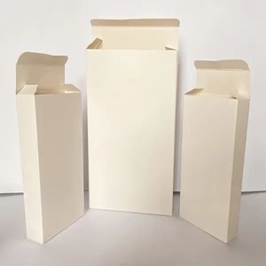 Bomboniere per imballaggio di sapone in cartone bianco con scatola di carta kraft marrone all'ingrosso