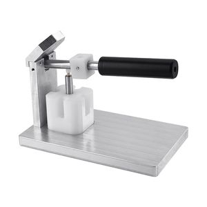 Einzelhandels-Kompressorpresser für 510-Kartuschen-MT6-G5-Zerstäuber, flache runde Spitzen, Aluminium-Pressspitzenmaschine für M6T 0,5 ml und 1,0 ml